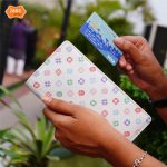 Design white long wallet - Image 2