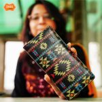 Jamdani Long Wallet - Image 2