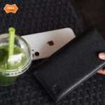 Double gadget long wallet black male-1 - Image 4