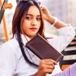 Double gadget long wallet chocolate-1 - Image 5