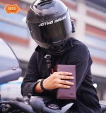 Double gadget long wallet chocolate male-01 - Image 2