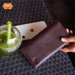 Double gadget long wallet chocolate male-01