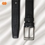 Belt coco texture black - Image 2