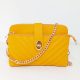 crossbody bag yellow front side